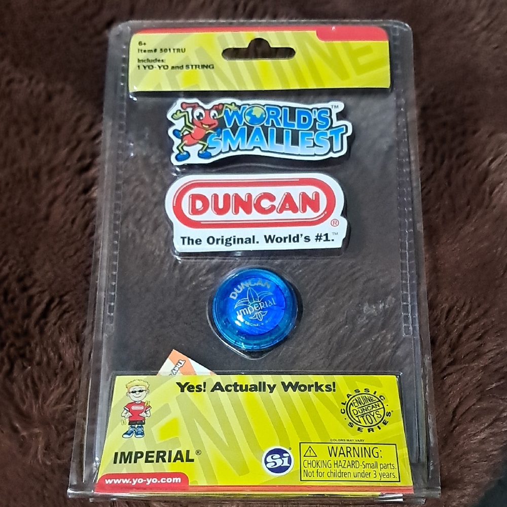 Duncan World's Smallest Yo-Yo - Blue